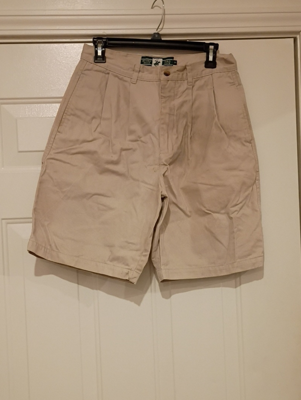 Polo by Ralph Lauren Men’s Flat Front Khaki Shorts